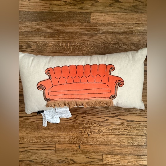 NWT Friends x Pottery Barn Decor Pillow - Picture 1 of 10